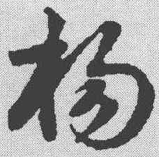 杨,鄧文原 ,書法字典